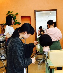 2人とも、センスあり 担当の先生もびっくり
